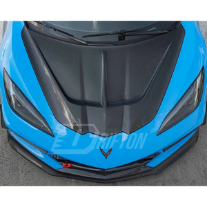 Capot moteur en fibre de carbone sèche de style Corvette New Drifton ST pour Chevrolet Corvette C8 Stingray Z51 & E-Ray & Z06 Z07 2020-2026 - Product Image 2