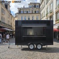 Camion d'aliments chinois multifonctionnel, avec générateur électrique, machine pour yaourt glacée, 1 pièce