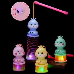 Juguetes Luminosos para Niños al por Mayor 2025, Novedoso Modelo de Serpiente de Dibujos Animados con Resplandor Arcoíris, Juguete de Resorte para Niños - Product Image 2