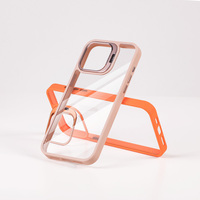 Accessoires pour téléphones portables, coque arrière en TPU souple, étanche, magnétique, antichoc, électro-plaquée pour iPhone 14/15 Pro
