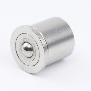 Spherical Ball Head Roller 25mm Outer Diameter Steel Polished Surface Manufacturing Plant Use - Product Image 1