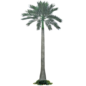 4M 5m 3/5/6/7/8 mét chiều cao 14 ft 10m lớn nhân tạo Hoàng Gia cây cọ nhiệt đới giả cây cọ dừa ngoài trời cho khách sạn - Product Image 2