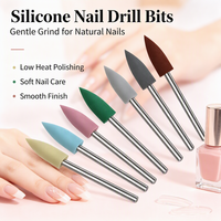 Accessoires professionnels pour ponceuse à ongles électrique Evolisse : embouts en silicone, fraises, polisseuses, meuleuses, résistants à la chaleur, pour usage domestique et en salon