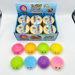 Juguete Blandito de Peluche con Forma de Bollo Sorpresa, con Caja de Vapor de Bambú, Colorido, de Levantamiento Lento, Antiestrés - Product Image 4