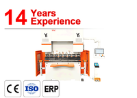 Precio Competitivo de Fábrica, Sistema CNC de Alta Precisión, Prensa Plegadora de 4 Ejes de China con Múltiples Idiomas