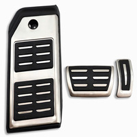 Pour Audi Q7 Q8 Volkswagen Touareg Repose-pieds Porsche Cayenne Coupé Repose-pieds Mort Frein Gaz Pédale Pad Couverture Ensemble Accessoires