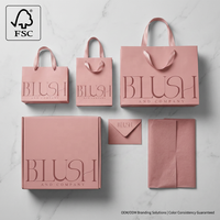 Fabricant de sacs en papier de luxe certifiés FSC |   Emballage personnalisé OEM sur mesure pour les cadeaux de vêtements de boutique |   Vente en gros