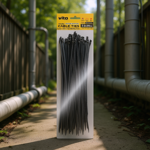 Attaches-câbles Vito 7,0x350mm en nylon avec protection UV, 25 pièces - Product Image 3