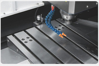 Mini fraiseuse CNC 600D Fraiseuse CNC en métal à 4 axes Centre d'usinage vertical CNC avec système de changement automatique d'outils