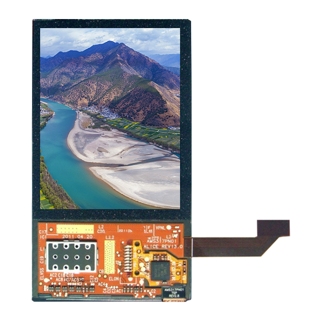 High Quality 3.2 Inch 60Hz AMS317PN01 OLED Screen 360(RGB)*640 Resolution LCD Display for Mobile Phone