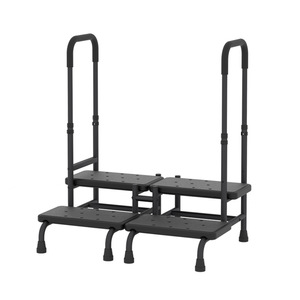 <b>Step</b> <b>Stool</b> With Double Armrests High Carbon Steel Safety Assistance For Elderly And Pregnant Women - Product Image 2