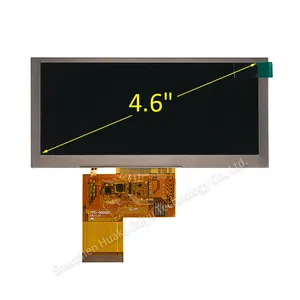 โรงงาน 4.6 นิ้วจอแสดงผล TFT LCD 800x320 ILI6122 + ILI5960 4.6 นิ้ว RGB Bar จอแสดงผล TFT LCD โมดูลสําหรับอุปกรณ์รักษาความปลอดภัย