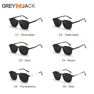 Gafas de Sol Greyjack con Marco TR90, Polarizadas UV400, Protección Solar Unisex para Actividades al Aire Libre, Ciclismo, Conducción, Moda - Product Image 1