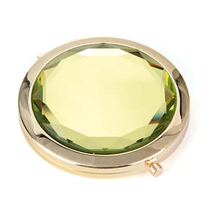 Crystal <b>Compact</b> <b>Mirror</b> Double-Sided High Definition Makeup <b>Mirror</b> Portable Travel Pocket <b>Mirror</b> - Product Image 5