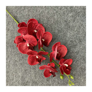 Orchidées Phalaenopsis artificielles 3D à 9 têtes, 30cm-100cm, décoration intérieure, décoration d'allée de mariage - Product Image 5