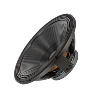 Caissons de basses passifs en métal de 18 pouces de haute qualité 8/4 Ohm Audio professionnel pour concerts et utilisation pro-audio