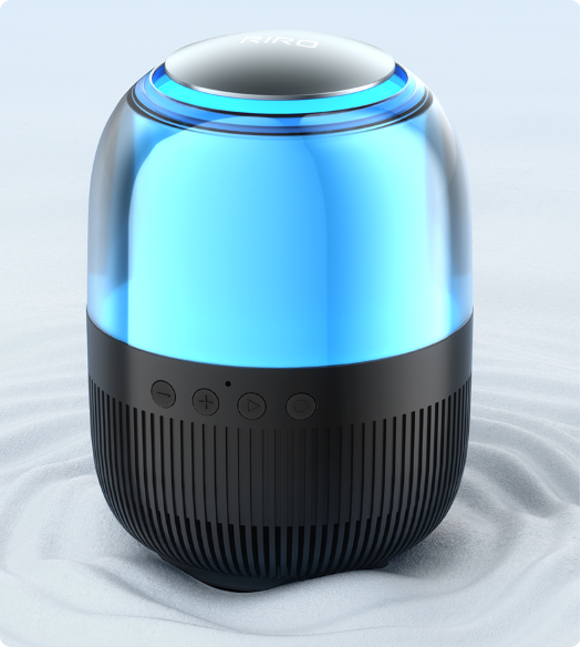Wireless Speaker for RIRO N20 with Xiaodu AI Built-in Mic RGB LED Lighting 5W Output Battery
