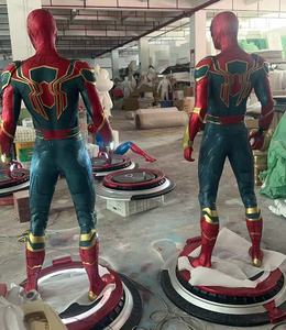 Estatua <span class=keywords><strong>de</strong></span> Fibra <span class=keywords><strong>de</strong></span> Vidrio <span class=keywords><strong>de</strong></span> Spider-Man <span class=keywords><strong>de</strong></span> <span class=keywords><strong>Marvel</strong></span> Hecha a Medida, Iron Man Brillante, Lista para Enviar, Decoración <span class=keywords><strong>de</strong></span> Sala <span class=keywords><strong>de</strong></span> Estar, Adorno Grande para el Suelo - Product Image 4