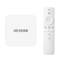 Boîtier TV Android 15 H5 MINI WF OEM ODM H150 2 Go 8 Go Lecteur Multimédia Intelligent OTT Décodeur