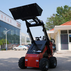 Mini Skid Steer <span class=keywords><strong>Loader</strong></span> Hijau dengan Mesin EPA Efisiensi Tinggi Mengikuti Standar Perlindungan Lingkungan - Product Image 6