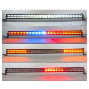 Toptan 52 "50" 21.5 "31.5" 41.5 "RGB led ışık çubuğu 4x 4 offroad led ışık led ışık kapak uygulaması kontrol Polaris RZR led ışık ing