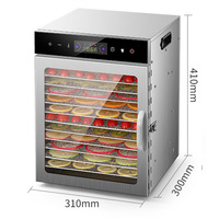 Drogen Droog Fruit Machines Fruit Roosteren Machine Groente Droogmachine Voor Banaan/Appel/Peer/Ananas