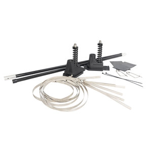 Hai mặt đường phố cực biểu ngữ khung đặt đèn cực biểu ngữ phần cứng - Product Image 1