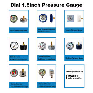 Pengukur tekanan udara selang penghubung pasang belakang 40 MM untuk silinder <span class=keywords><strong>Gas</strong></span> oksida nitrus medis - Product Image 6