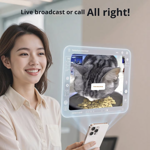 Distributeur automatique de nourriture pour animaux de compagnie intelligent et innovant, grande capacité, avec surveillance vidéo, parfait pour la sécurité des animaux. - Product Image 5