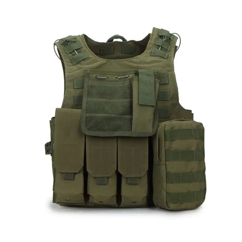 Factory Price Camouflage Outdoor Amphibious Chest Vest with Many Pocket Protection Tactical Equipment Tactical Vest