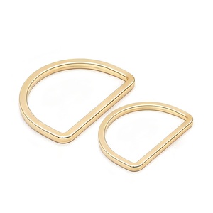 Anneaux en D en gros, accessoires pour sacs, pièces de quincaillerie pour sacs à main, anneaux en D métalliques pour sacs à main - Product Image 5