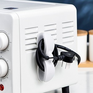 <span class=keywords><strong>2025</strong></span> TPR Misturadores Cafeteira Air Fryer Silicone Wire Keeper Holder Wrapper Cord Organizer Clips para Eletrodomésticos de Cozinha - Product Image 5