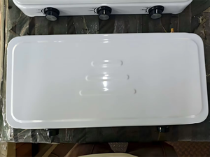 Estufa de Gas Propano Portátil Hongguang de 2 Quemadores, Cocina de Camping a Gas LPG, Quemador Resistente con Tapa y Manguera, para Barbacoas al Aire Libre - Product Image 2