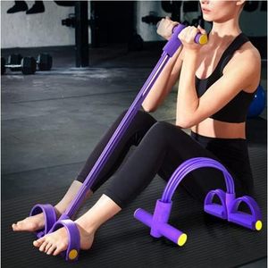 Bande de résistance à pédale Ellis 25x45cm, équipement de fitness pour tonification abdominale, exercices de sit-up et de yoga - Product Image 4