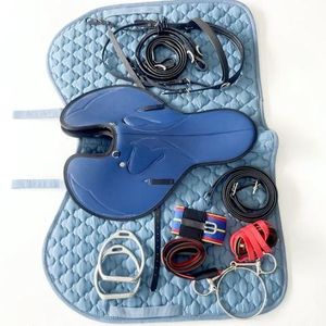 Juego Completo de Sillas de Montar de Carreras Engrosadas para Ejercicio Matutino Suministros de Arnés Silla de Velocidad para un Rendimiento Óptimo - Product Image 2