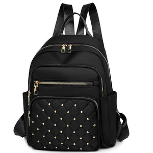 Mochila de viaje informal para <span class=keywords><strong>mujer</strong></span>, estilo nuevo, transfronteriza, de gran capacidad, con cremallera de nailon y forro de poliéster, ligera - Product Image 2
