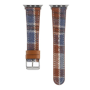 Nuovo Design Cinturino in Tessuto Nylon e Pelle per <span class=keywords><strong>Apple</strong></span> <span class=keywords><strong>Watch</strong></span> Ultra2 9 8 7 6 <span class=keywords><strong>5</strong></span> 4 3 2 40mm 45mm - Product Image 4