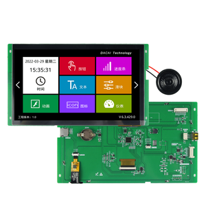 หน้าจอแสดงผล DACAI <span class=keywords><strong>OLC</strong></span> ขนาด 7 นิ้ว ความละเอียด 1024x600 800*480 TFT LCD HMI Uart พร้อมหน้าจอสัมผัส โมดูลจอ LCD อัจฉริยะ ขนาด 7 นิ้ว รุ่นพื้นฐาน - Product Image 2