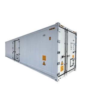 Conteneur frigorifique de 40 pieds avec ouverture latérale, 1 porte, 12 m de longueur, équipement Thermo King, avec trappe d'évacuation et rideau en PVC - Product Image 4