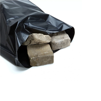 Sacs à ordures solides en plastique polyéthylène recyclé noir bleu constructeurs constructeurs