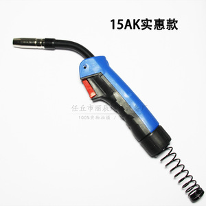 หัวเชื่อมแบบ Binzel รุ่น 15AK 24KD 36KD CO2 คอห่าน ระบายความร้อนด้วยอากาศ สวิตช์เดี่ยว จุดระเบิดด้วยมือ - Product Image 3