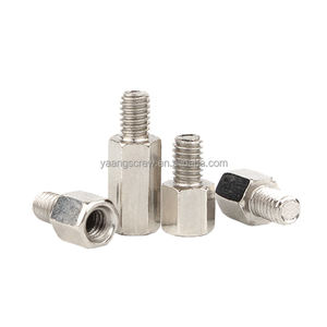 M2 M3 <span class=keywords><strong>M4</strong></span> M5 M6ทองเหลืองนิกเกิล Hex <span class=keywords><strong>Standoff</strong></span> หญิงชาย <span class=keywords><strong>Standoff</strong></span> สกรู PCB <span class=keywords><strong>Standoff</strong></span> Spacer สำหรับแป้นพิมพ์ - Product Image 2