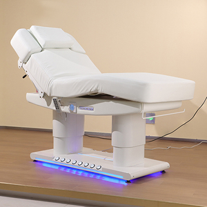 2026 Premium Luxury Facial Chair 4 Motors Salon Beauty Furniture <b>LED</b> Lights SPA <b>Bed</b> - Product Image 3