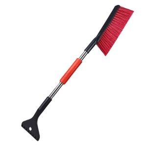 Multi Functional Snow Brush 63cm Blue Soft Bristles Car Ice Scraper Winter Use - Product Image 2