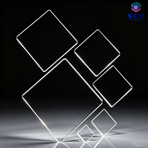 Plaquette de titanate de <span class=keywords><strong>strontium</strong></span> 10*10mm, substrat SrTiO3 à faible dislocation pour l'étude des matériaux pérovskites - Product Image 2