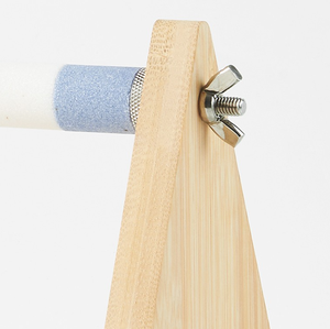 Üretici toptan papağan masaüstü standı çam + taş eğitim kuşlar düzenli aralıklarla poop papağan standı kuş oyuncaklar - Product Image 4