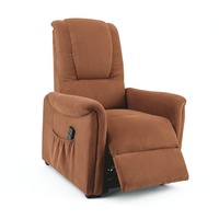 Fauteuil inclinable en velours pour personnes âgées, avec assistance à la levée, canapé individuel, mobilier de soins à domicile, fauteuil électrique en tissu doux