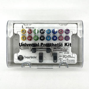 Reusable Dental Implant <b>Restoration</b> Tool Kit Manual Torque Screwdrivers Wrench in Metal <b>Plastic</b> Steel Material - Product Image 4