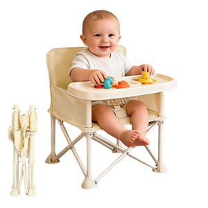 Moderne design draagbare opvouwbare <span class=keywords><strong>plastic</strong></span> kinderstoel en tafelset voor kampeeruitjes of thuisgebruik - Product Image 1
