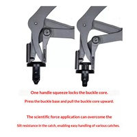 Pince à circlips robuste, pince à anneaux de retenue interne et externe, outil manuel pour réparation automobile, modèle 5411